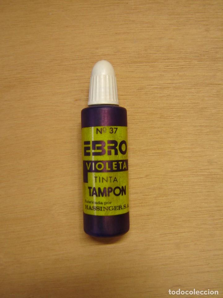 Escriban&iacute;a: Tinta  tamp&oacute;n Violeta - Ebro - Foto 1
