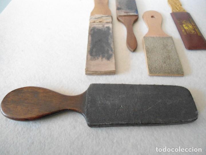 Escriban&iacute;a: LOTE DE ANTIGUOS AFILALAPICES DE MANO - Foto 2