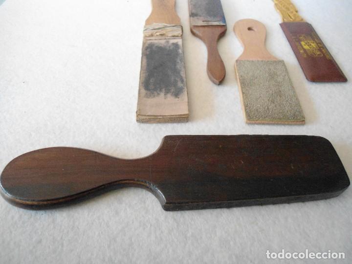 Escriban&iacute;a: LOTE DE ANTIGUOS AFILALAPICES DE MANO - Foto 3