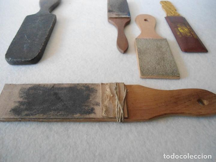 Escriban&iacute;a: LOTE DE ANTIGUOS AFILALAPICES DE MANO - Foto 4