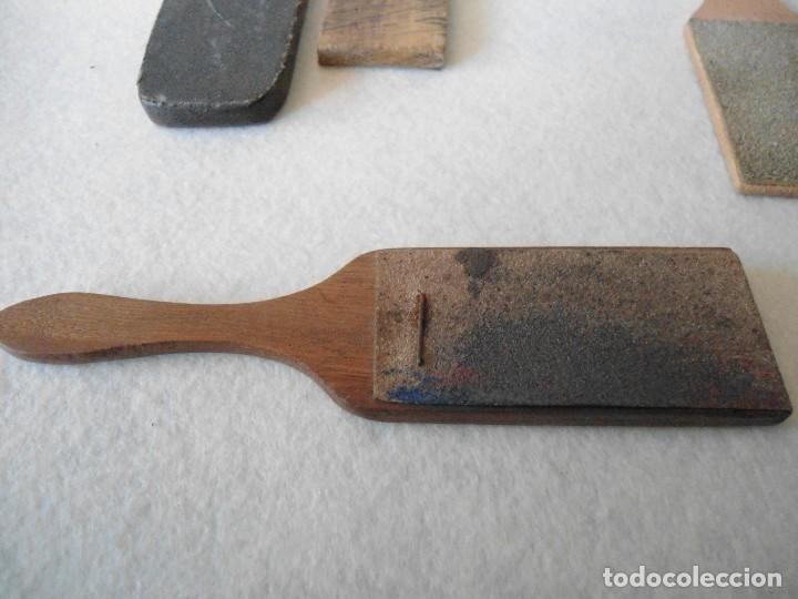 Escriban&iacute;a: LOTE DE ANTIGUOS AFILALAPICES DE MANO - Foto 6