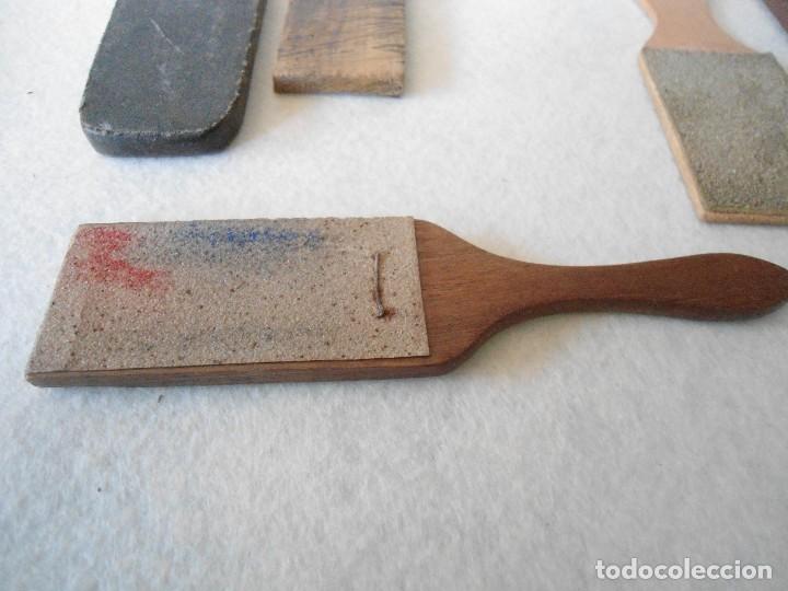 Escriban&iacute;a: LOTE DE ANTIGUOS AFILALAPICES DE MANO - Foto 7