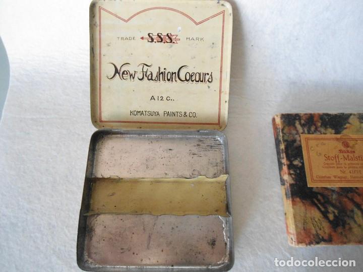 Escriban&iacute;a: LOTE ANTIGUAS CAJAS DE LAPICES DE CERA - Foto 3