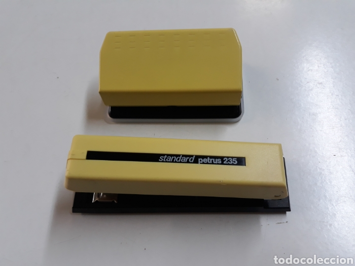 antiguo conjunto grapadora y perforadora sobrem - Comprar en todocoleccion  - 117433186