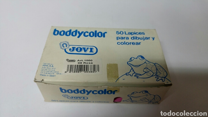 Outils d'&Eacute;criture: 50 ceras de color rosa BODDYCOLOR JOVI a&ntilde;os 80 nuevo a estrenar