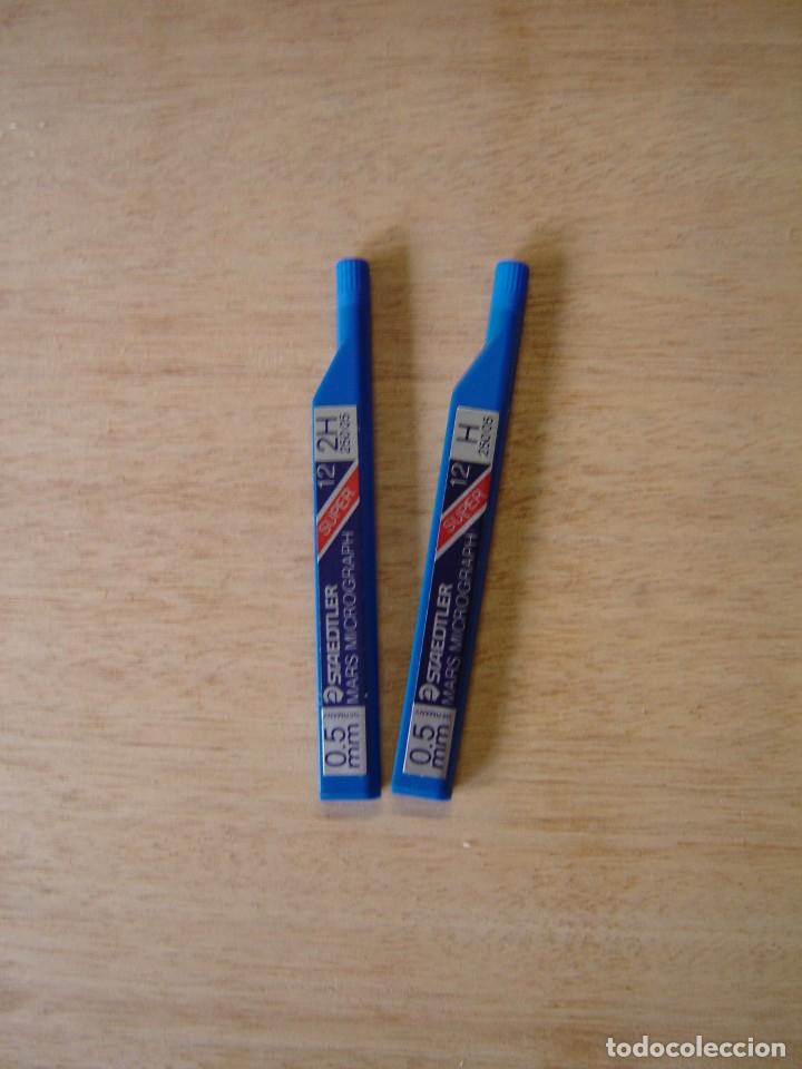 Escriban&iacute;a: Pack de dos cajas de minas 0,5 - 2H y H - Mars Micrograph - Super - Staedtler - Foto 1