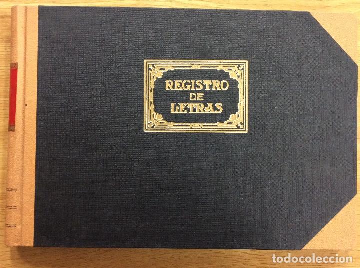 Escriban&iacute;a: Registro de letras de cambio - Foto 1