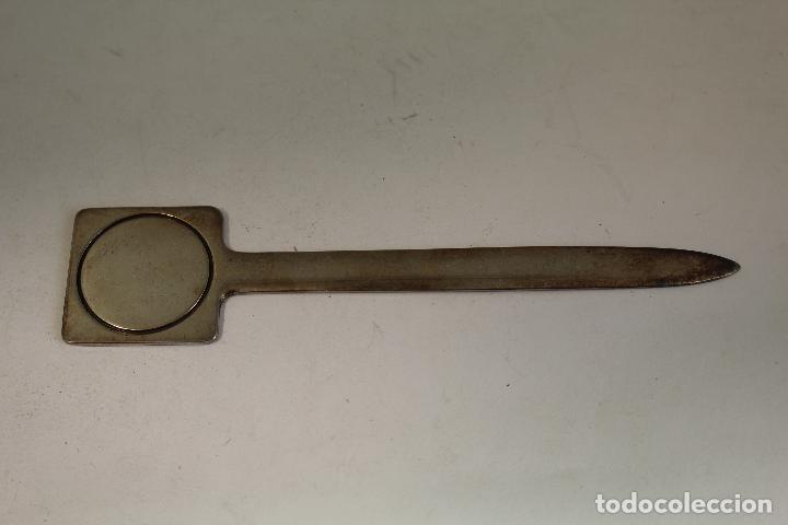 Escriban&iacute;a: abrecartas plateado - Foto 2