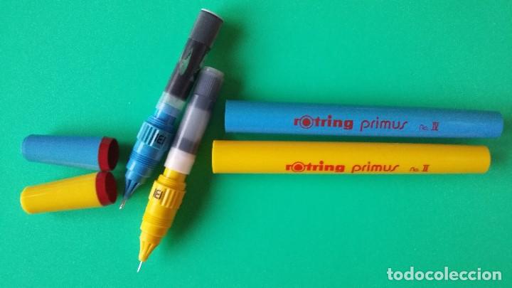 Escriban&iacute;a: ROTRING Primus. Dos estilografos a&ntilde;os 80 - Foto 3