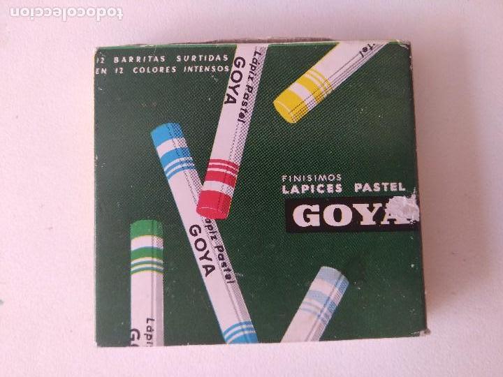 Escriban&iacute;a: CAJA 12 LAPCES PASTEL GOYA. - Foto 3