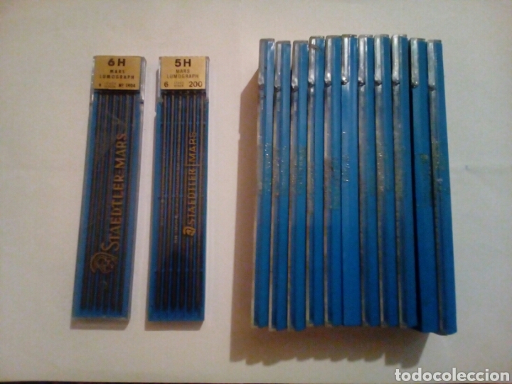 Escriban&iacute;a: Lote cajas minas de 6 Staedtler Mars - Foto 1