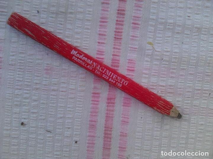 Escriban&iacute;a: Antiguo l&aacute;piz de carpintero - maderas nacimiento - - Foto 1