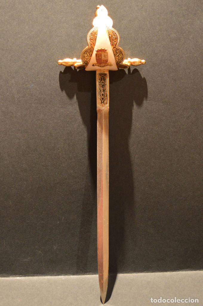 Escriban&iacute;a: ABRECARTAS ESPADA TOLEDO ESCUDO ESPA&Ntilde;A - Foto 2