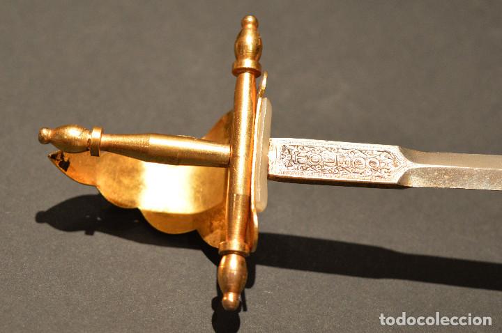 Escriban&iacute;a: ABRECARTAS ESPADA TOLEDO ESCUDO ESPA&Ntilde;A - Foto 5