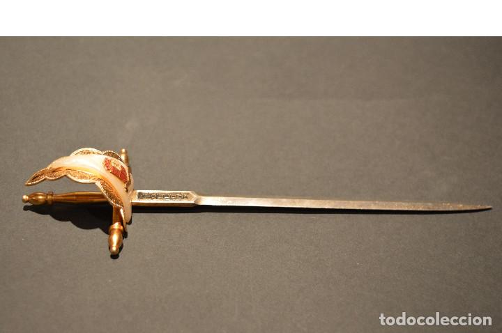Escriban&iacute;a: ABRECARTAS ESPADA TOLEDO ESCUDO ESPA&Ntilde;A - Foto 8