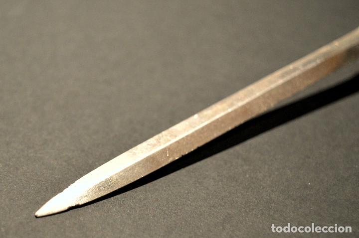 Escriban&iacute;a: ABRECARTAS ESPADA DAGA DE DEDO TOLEDO 24CM - Foto 7