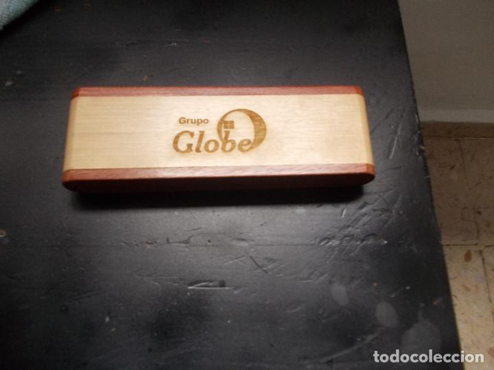 Escriban&iacute;a: boligrafo en cajita de madera - Foto 2