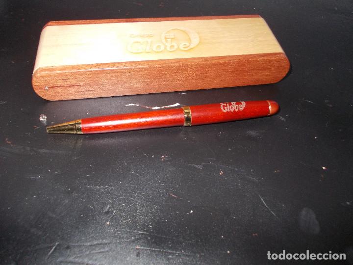 Escriban&iacute;a: boligrafo en cajita de madera - Foto 6