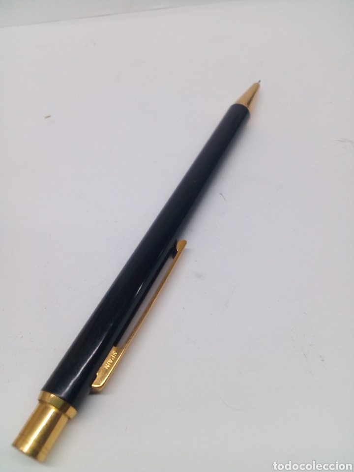 Escriban&iacute;a: Portaminas lacado negro - Foto 1