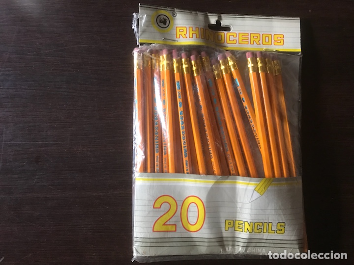 Escriban&iacute;a: Rhinoceros. 20 pencils - Foto 1