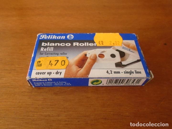 Escriban&iacute;a: VINTAGE CORRECTOR PELIKAN ROLLER BLANCO - Foto 1