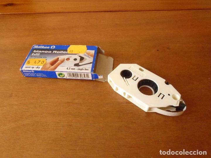 Escriban&iacute;a: VINTAGE CORRECTOR PELIKAN ROLLER BLANCO - Foto 2