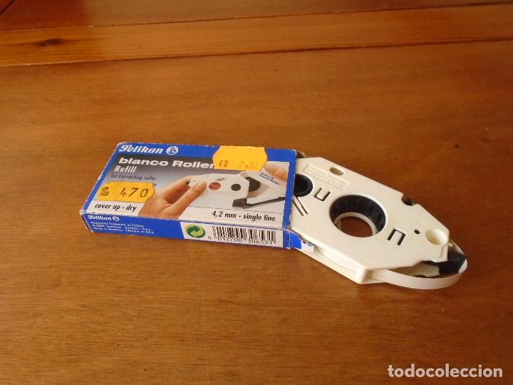 Escriban&iacute;a: VINTAGE CORRECTOR PELIKAN ROLLER BLANCO - Foto 3
