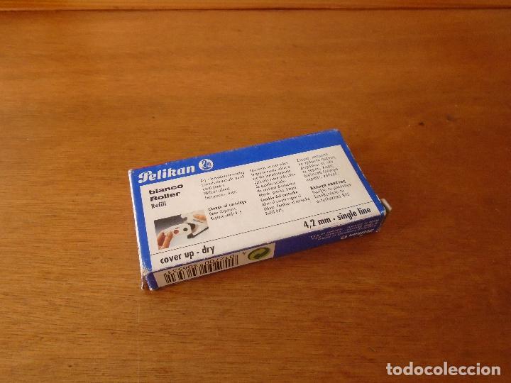 Escriban&iacute;a: VINTAGE CORRECTOR PELIKAN ROLLER BLANCO - Foto 5