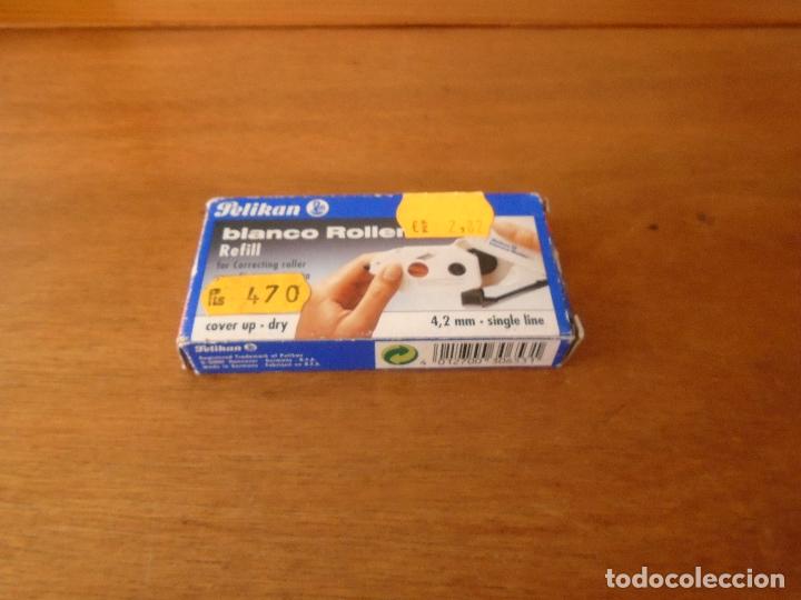 Escriban&iacute;a: VINTAGE CORRECTOR PELIKAN ROLLER BLANCO - Foto 6