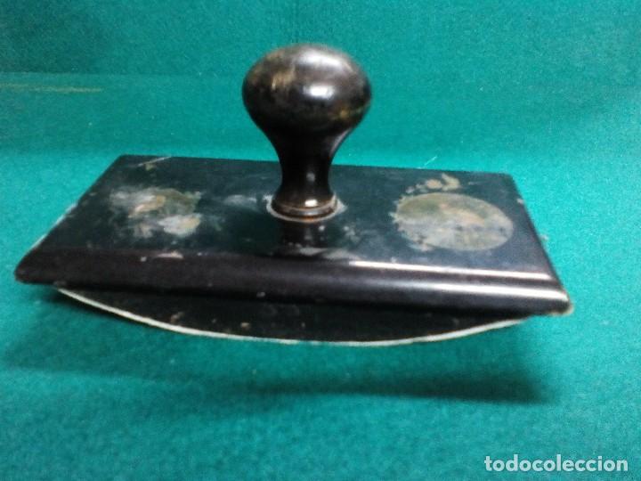 Escriban&iacute;a: PORTASECANTE ANTIGUO DE MADERA - Foto 2