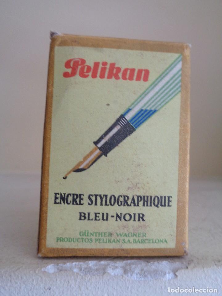 Escriban&iacute;a: TINTERO PELIKAN CON SU CAJA - Foto 2