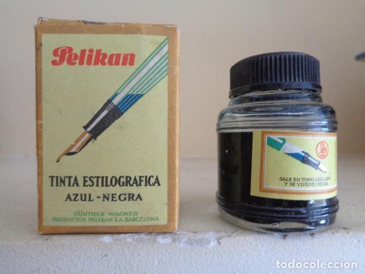 Escriban&iacute;a: TINTERO PELIKAN CON SU CAJA - Foto 4