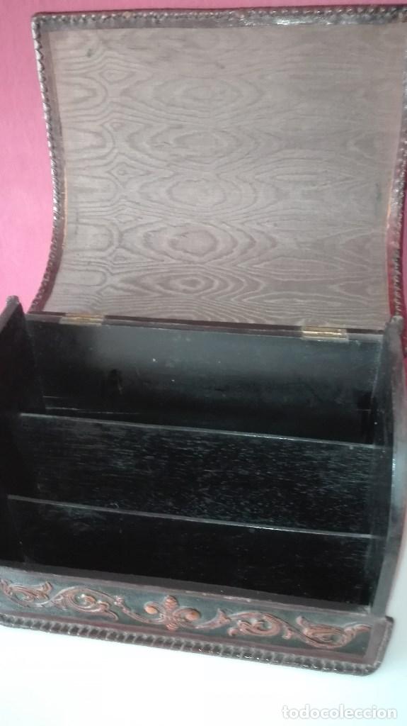 Escriban&iacute;a: ANTIGUO ARCHIVADOR DE CARTAS - Foto 6