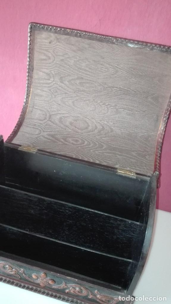 Escriban&iacute;a: ANTIGUO ARCHIVADOR DE CARTAS - Foto 9