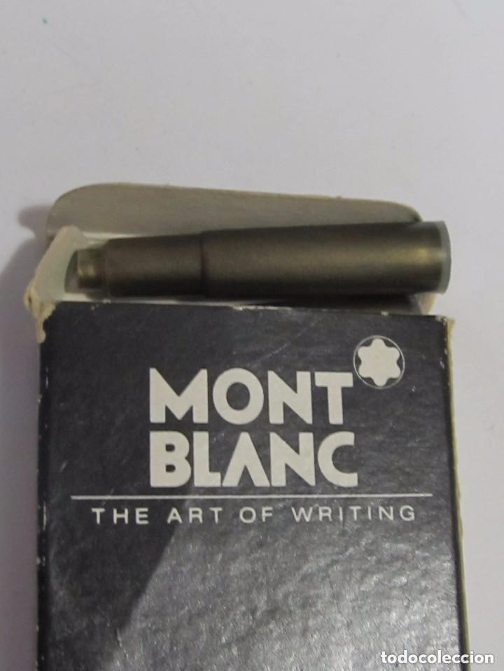 Escriban&iacute;a: 10 cargas de tinta marca  Montblanc - Foto 1