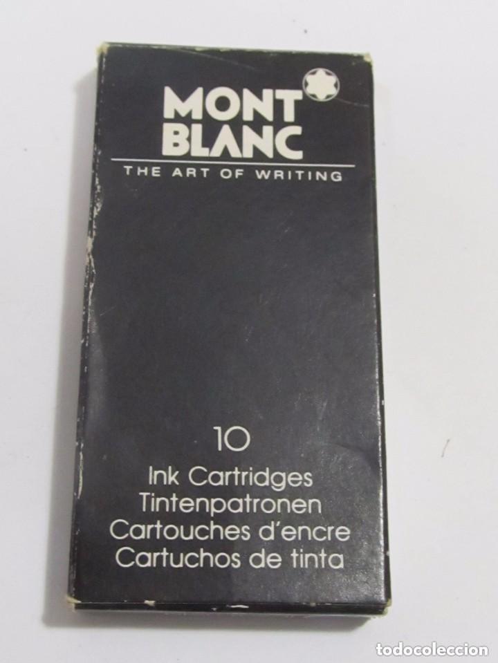 Escriban&iacute;a: 10 cargas de tinta marca  Montblanc - Foto 5