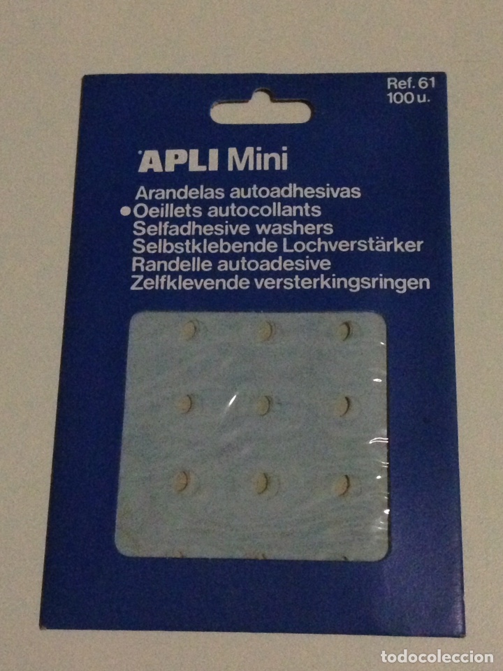 Escriban&iacute;a: Arandelas adhesivas marca-Apli Mini 100 u. - Foto 1