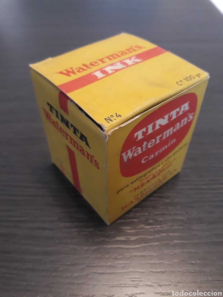 Escriban&iacute;a: Antiguo Tintero WATERMAN N&deg;4 - Foto 3