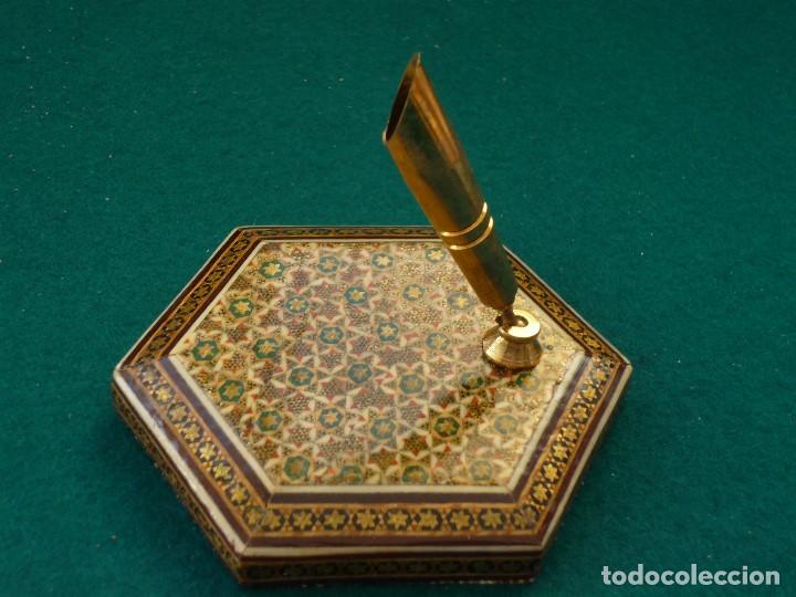 Escriban&iacute;a: PORTA PLUMA. BASE 10X6. E - Foto 1