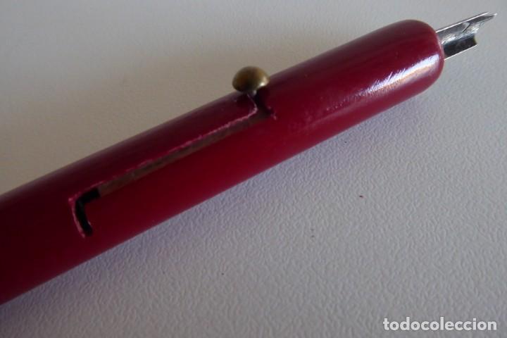 Escriban&iacute;a: ORIGINAL PALILLERO AUTOM&Aacute;TICO DE MADERA - OCULTA LA PLUMILLA - Foto 1