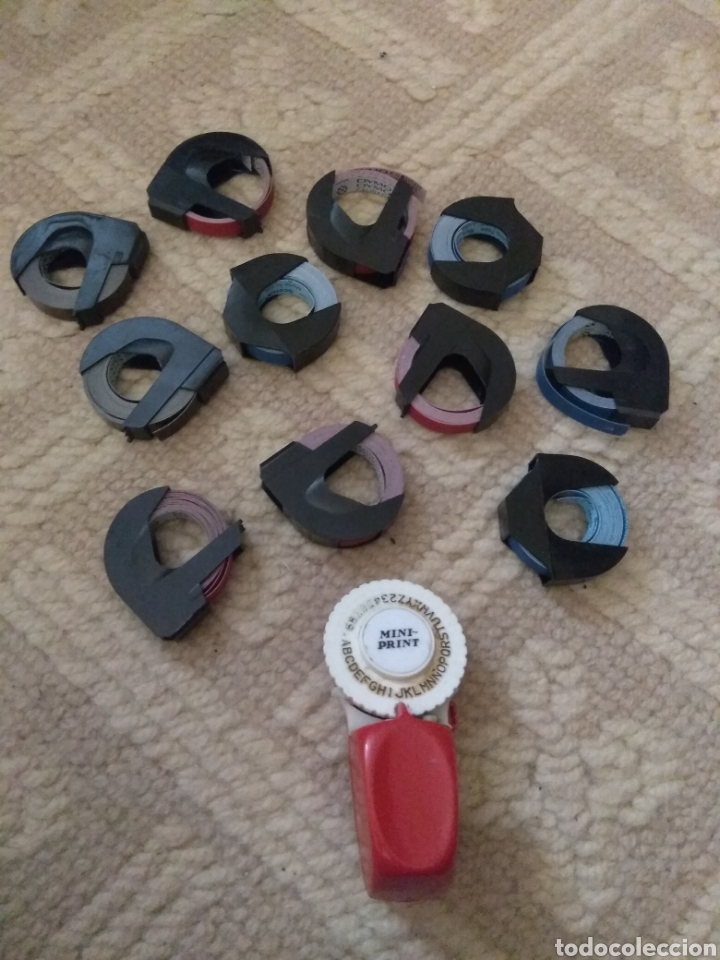 Escriban&iacute;a: Dymo Antiguo y 11 recambios Mini Print - Foto 1