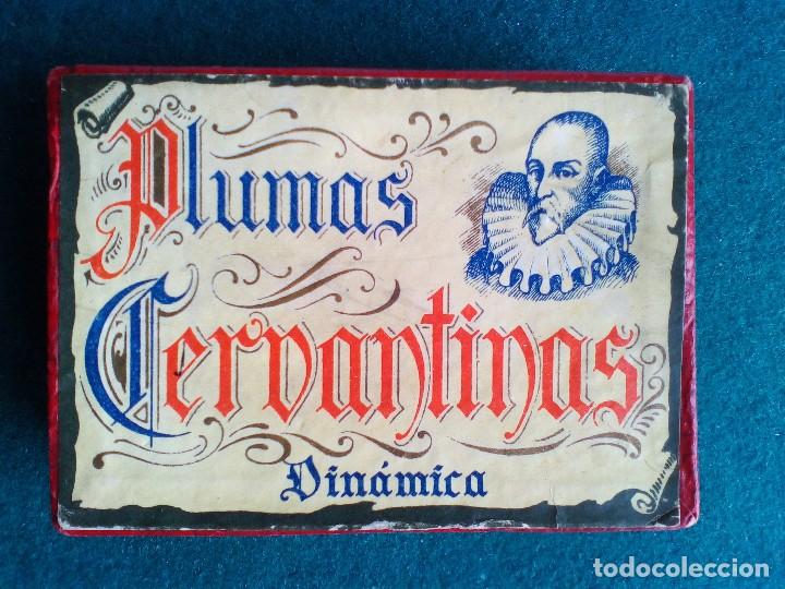Escriban&iacute;a: CAJA DE 100 PLUMILLAS CERVANTINAS COMPLETA - Foto 3