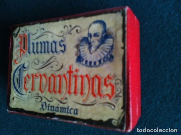 Escriban&iacute;a: CAJA DE 100 PLUMILLAS CERVANTINAS COMPLETA - Foto 5