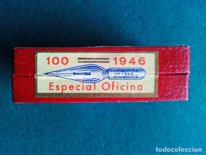 Escriban&iacute;a: CAJA DE 100 PLUMILLAS CERVANTINAS COMPLETA - Foto 6