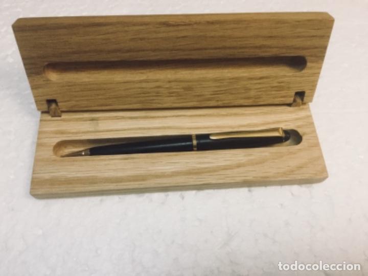 Escriban&iacute;a: Portaminas en madera de ra&iacute;z. NUEVO - Foto 1