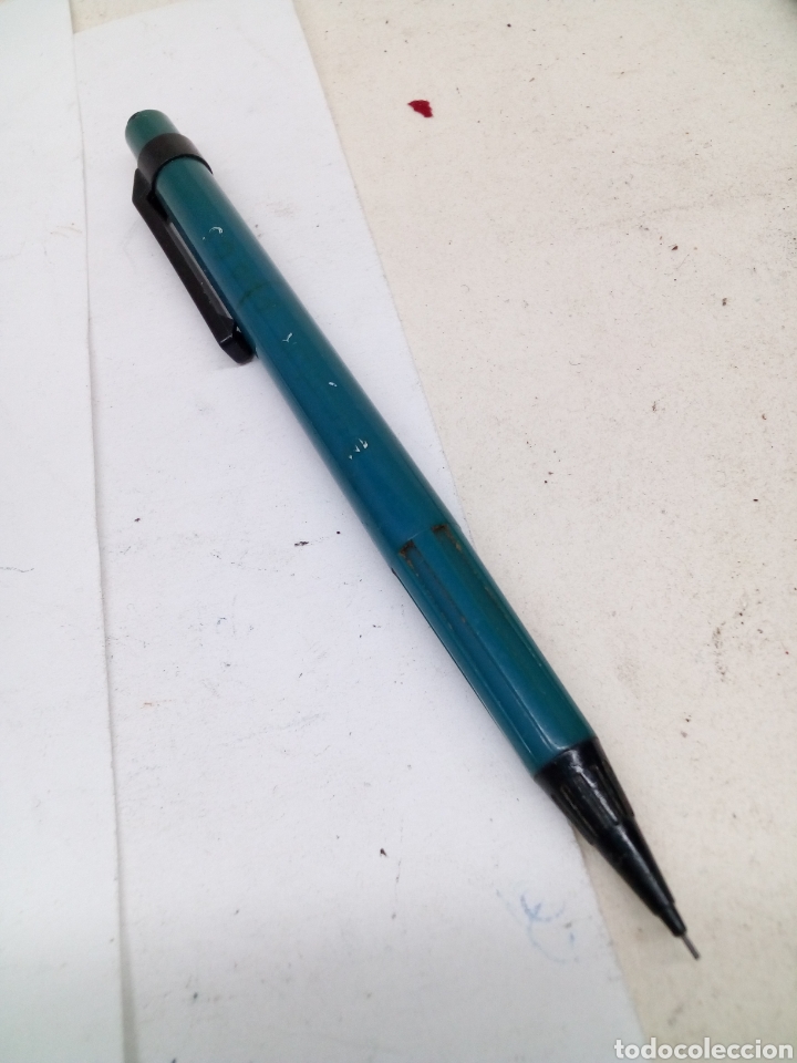 Escriban&iacute;a: Portaminas lacado azul - Foto 1