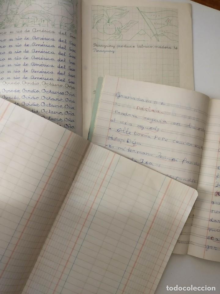 Escriban&iacute;a: 3 ANTIGUOS CUADERNOS LIBRETAS EDELVIVES. - Foto 2