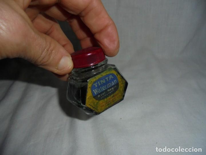 Escriban&iacute;a: ANTIGUO FRASCO DE TINTA WATERMAN - Foto 4
