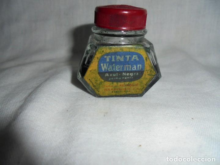 Escriban&iacute;a: ANTIGUO FRASCO DE TINTA WATERMAN - Foto 6