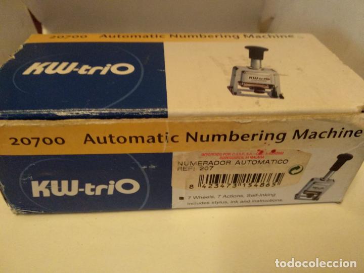 Escriban&iacute;a: Numerador Kw-trio 20700 - Foto 2